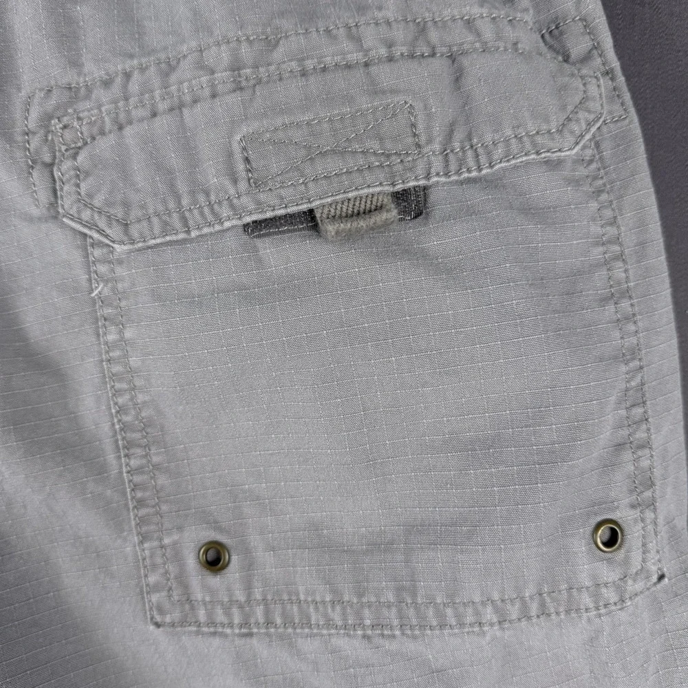 RedHead Brand Co. Men's Gray Ripstop Cotton Cargo Pants 32